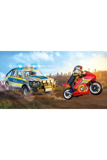 Playmobil Action Heroes Po�cig policyjnym pick-upem 71875