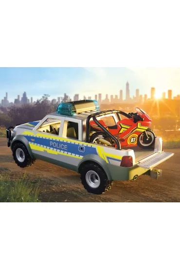Playmobil Action Heroes Po�cig policyjnym pick-upem 71875