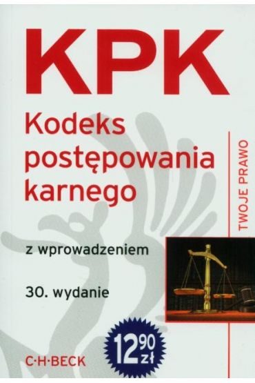 Kodeks Postępowania Karnego Z Wprowadzeniem