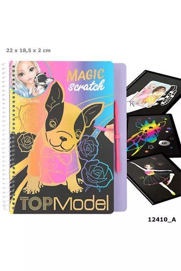 Zestaw Magic Scratch z naklejkami TOP Model