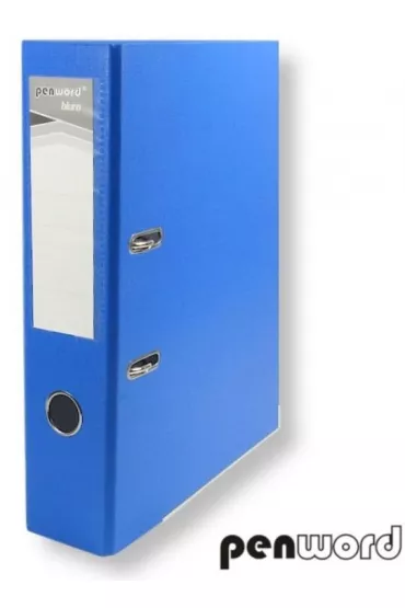 Penword Segregator A4 z okuciem niebieski 7.5 cm