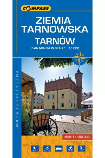 Mapa Tarn�w. Plan miasta 1:15 000 i Mapa Ziemi Tarnowskiej 1:100 000