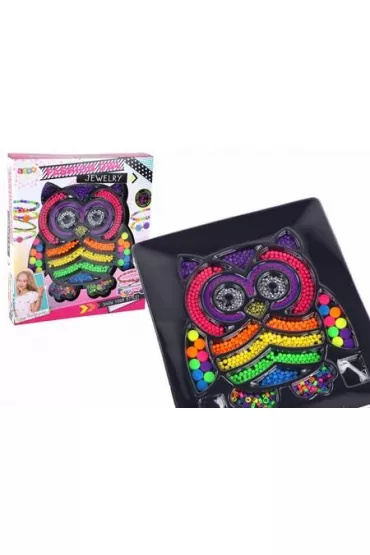 Zestaw do robienia bi�uterii DIY s�wka 3000el. LeanToys