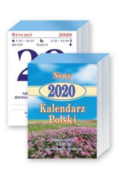 Kalendarz 2020 KL 05 Nowy Kalendarz Polski zdzierak
