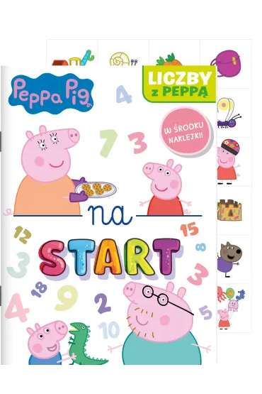 Liczby z Pepp�. Peppa Pig. Na start... Cz�� 5
