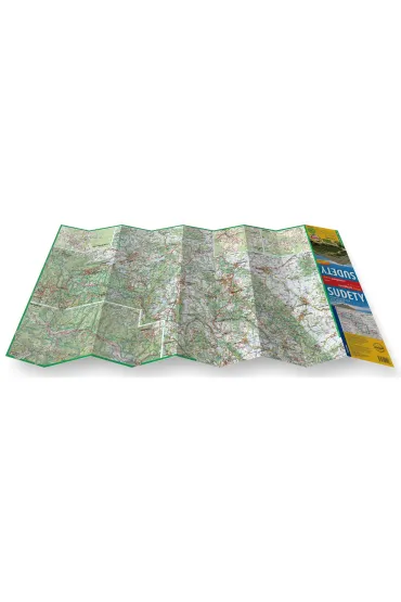Sudety mapa turystyczna 1:120 000 laminat 2025