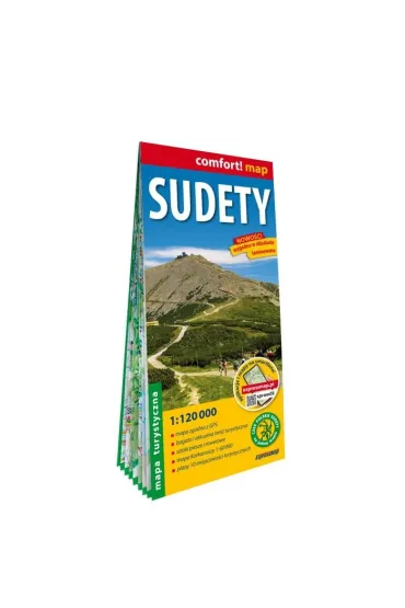 Sudety mapa turystyczna 1:120 000 laminat 2025