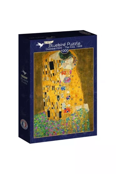 Puzzle 1000 el. Poca�unek, Klimt Gustav, 1908 Bluebird Puzzle