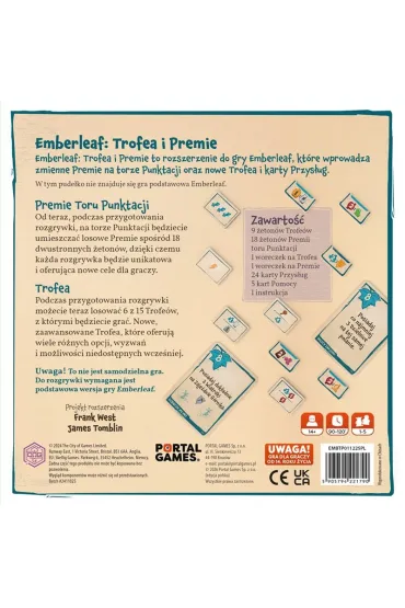 Emberleaf: Trofea i Premie PORTAL Portal Games