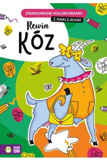 Rewia k�z. Zwariowane kolorowanki