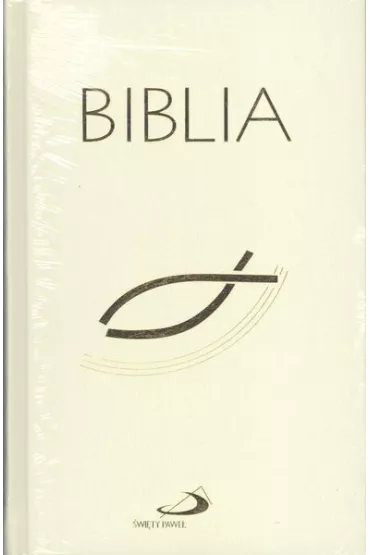Biblia z rybk� bia�a
