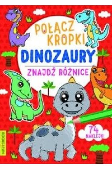 Dinozaury. Po��cz kropki, znajd� r�nic�