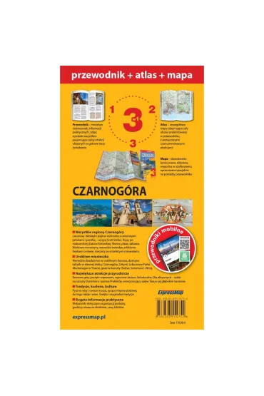 Czarnog�ra 3w1 przewodnik + atlas + mapa - �ukasz  Bejster