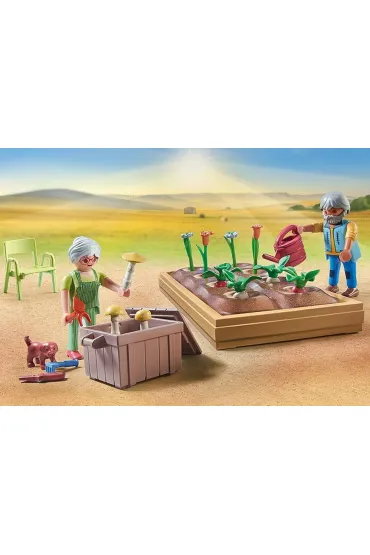 Playmobil Country Ogr�dek warzywny u dziadk�w 71443