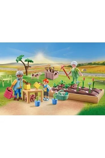 Playmobil Country Ogr�dek warzywny u dziadk�w 71443