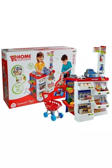 Market z w�zkiem zakupy LeanToys