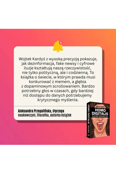 HOMO DIGITALIS. Jak internet po�era nasze �ycie? - Wojciech Kardy�