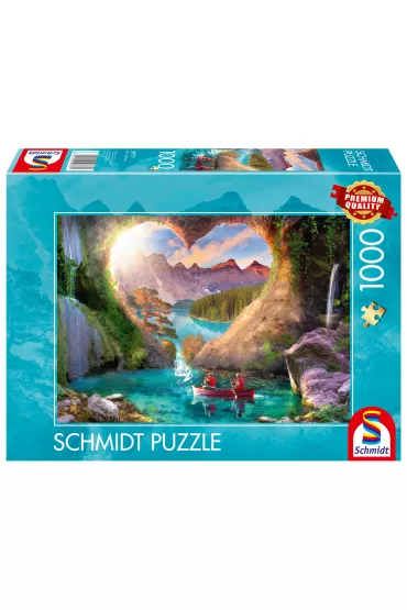 Puzzle 1000 el. PQ Kochamy g�ry Schmidt