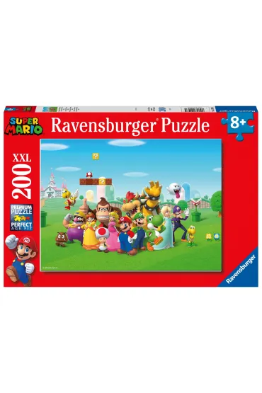 Puzzle 200 el. XXL Super Mario Ravensburger
