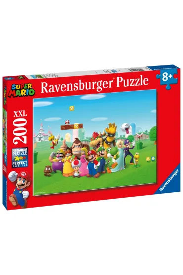 Puzzle 200 el. XXL Super Mario Ravensburger