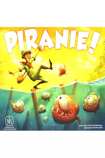 Piranie! Gra planszowa - Jens-Peter Schliemann