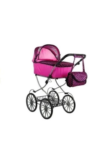LeanToys W�zek dla lalek Alice Retro z torb�