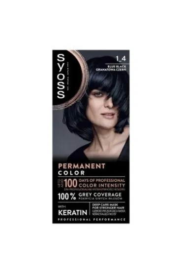 Syoss Color 1-4 Granatowa Czer� Farba do w�os�w