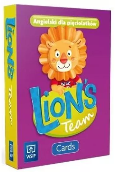 Lion's Team. Angielski dla pi�ciolatk�w. Cards