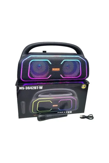Adar G�o�nik Bluetooth z mikrofonem karaoke USB