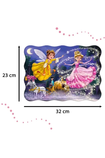 Puzzle 30 el. Cinderella Castorland