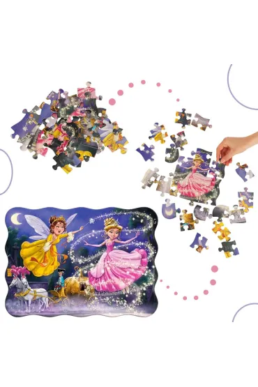 Puzzle 30 el. Cinderella Castorland
