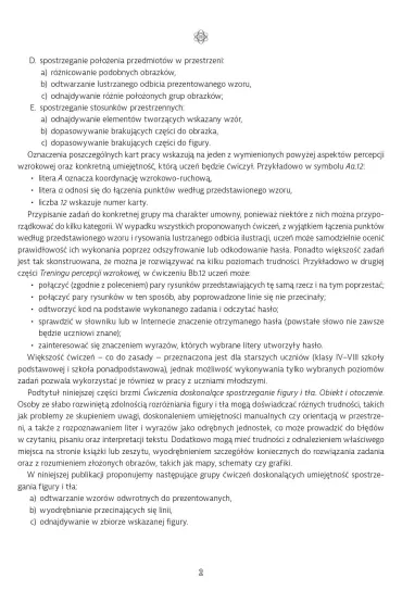Trening percepcji wzrokowej. Cz�� C. �wiczenia doskonal�ce spostrzeganie figury i t�a. Obiekt i otoczenie - Kazimierz S�upek
