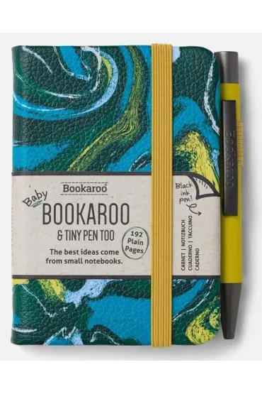 If Bookaroo Notatnik A7 z d�ugopisem - marmur
