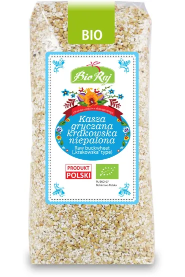 Bio Raj Kasza gryczana krakowska niepalona 400 g Bio