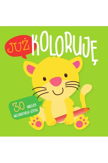 Ju� koloruj� - Kotek. Easy color 2