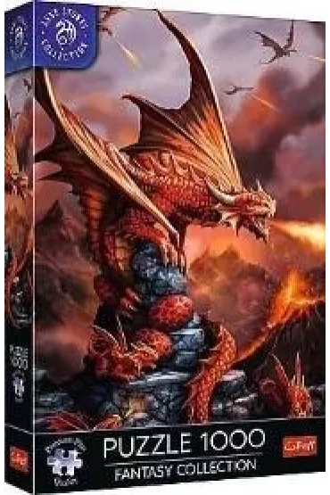 Puzzle 1000 el. Ognisty Smok Trefl