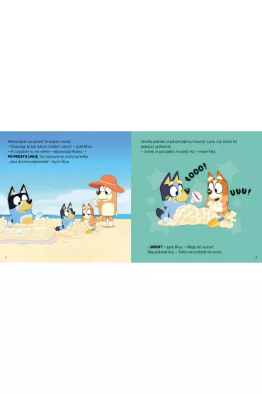 Bluey. Plaa. Moja czytanka