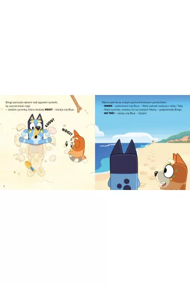 Bluey. Plaa. Moja czytanka