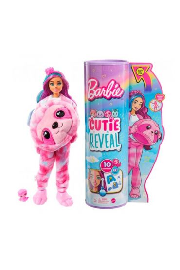 Barbie Cutie Reveal Lalka Leniwiec Seria 2 Kraina Fantazji HJL59 Mattel