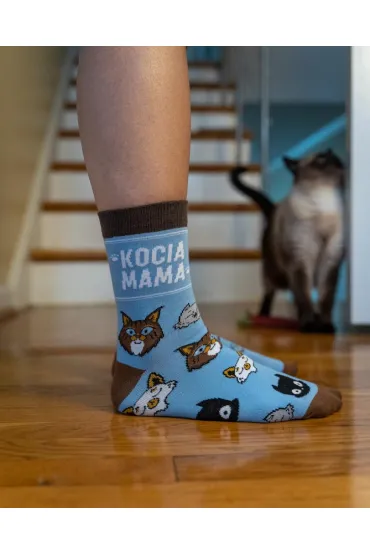 Molom Skarpetki Kocia mama 37/41