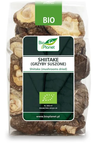 Bio Planet Shiitake (grzyby suszone) 50 g Bio