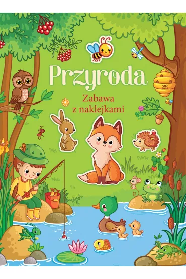 Przyroda. Zabawa z naklejkami