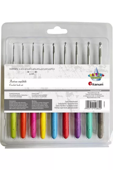 Titanum Zestaw kreatywny Szyde�ka metalowe 160mm
