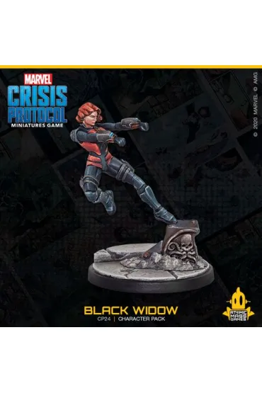 Marvel Crisis Protocol. Hawkeye & Black Widow, Agent of S.H.I.E.L.D. Atomic Mass Games