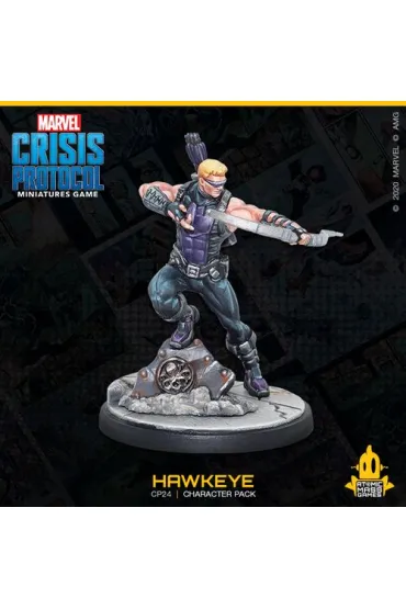 Marvel Crisis Protocol. Hawkeye & Black Widow, Agent of S.H.I.E.L.D. Atomic Mass Games