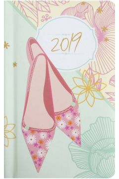 Pastel Kalendarz kieszonkowy 2019 Pantofelki ALBI