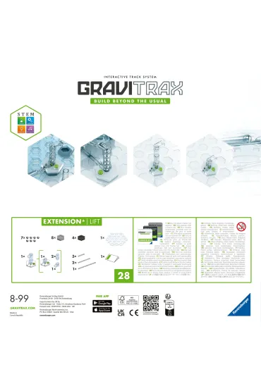 Gravitrax. Zestaw uzupe�niaj�cy Winda Ravensburger