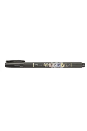 Tombow Flamaster brush pen Fudenosuke czarny  2