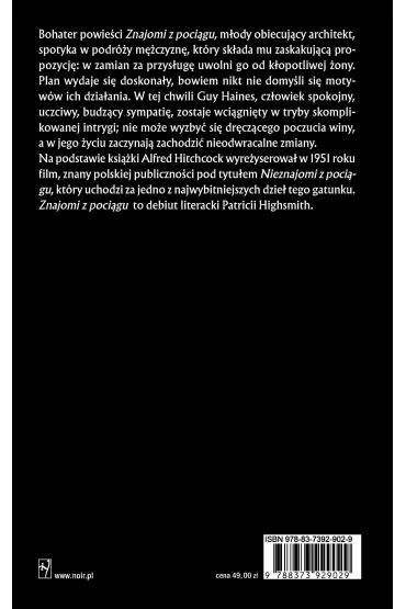 Znajomi z poci�gu - Patricia Highsmith