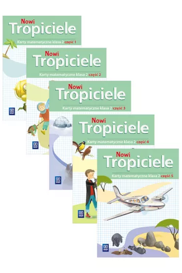 Nowi Tropiciele. Edukacja wczesnoszkolna. Matematyka. Cz�� 1-5. Klasa 2 - Dorota Zdunek, Beata  Szpakowska